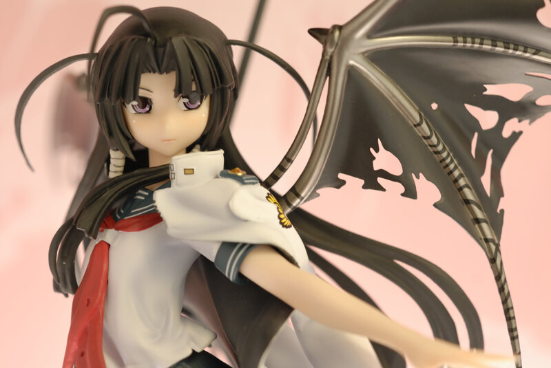 anime girl with wings figure