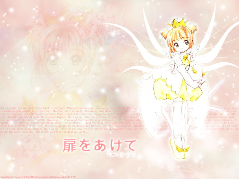 Anime Girl with Wings — Pink, Dreamy