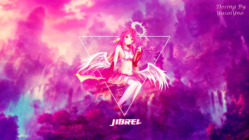 Anime Girl with Wings — Pink, Fantasy, Digital Art