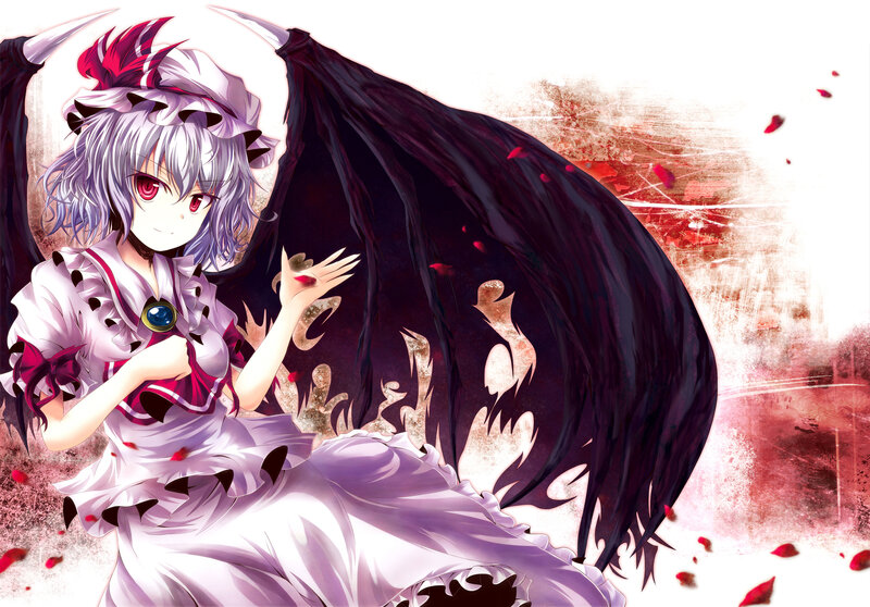 Anime Girl with Wings — White, Dramatic, Manga