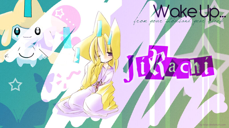 Anime Girl with Yellow Hair — Purple