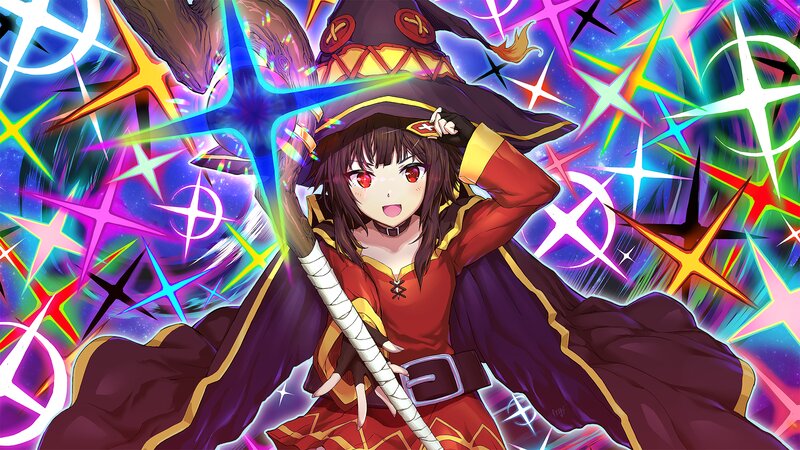 Anime Girl Wizard — Purple