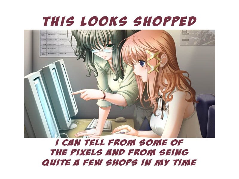 anime girls at computer