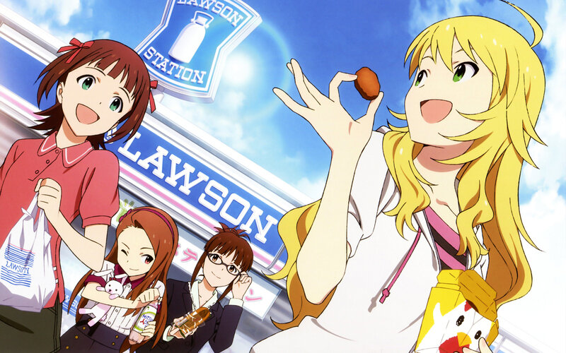 Anime Girls at Convenience Store
