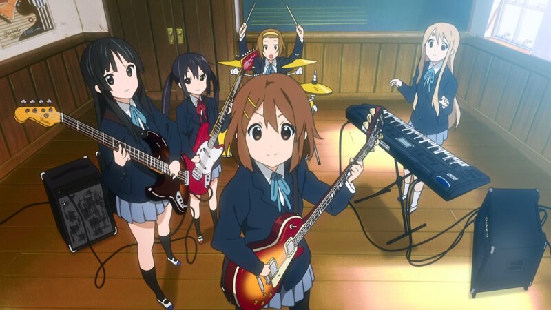 Anime Girls Band — Blue, Cheerful