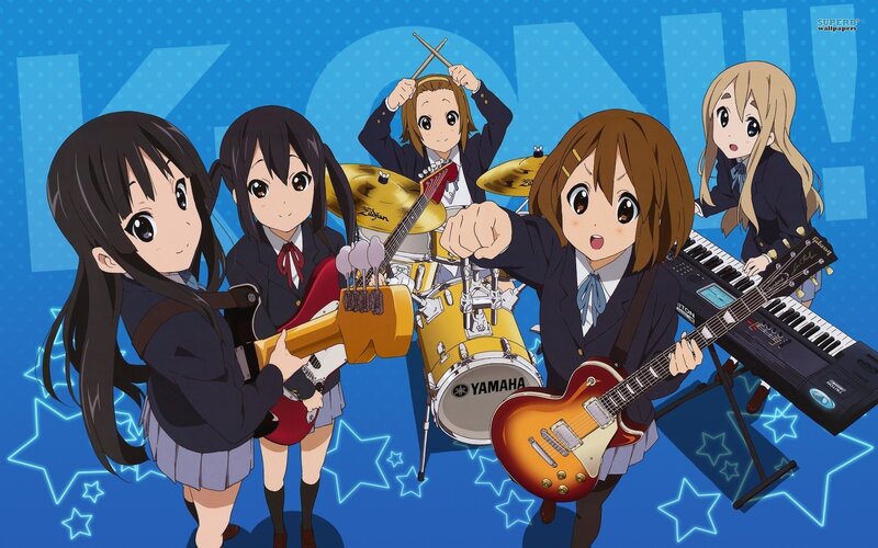 Anime Girls Band — Blue
