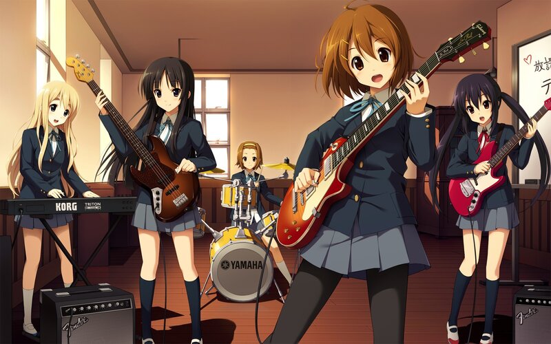 Anime Girls Band — Brown, Energetic