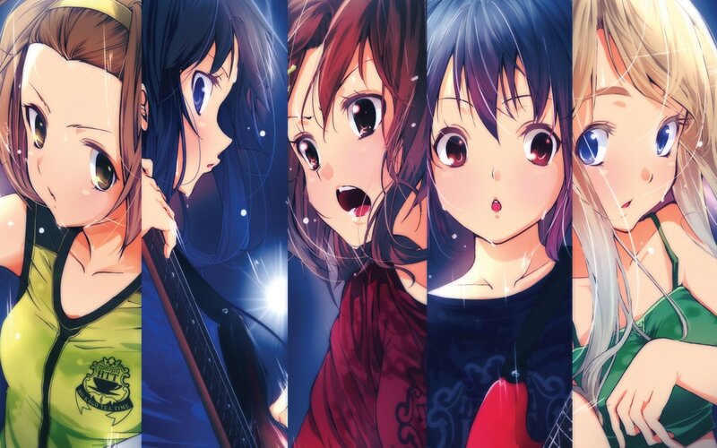 anime girls band members
