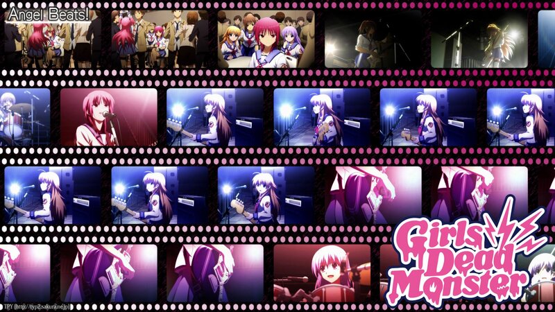 Anime Girls Band Performing — Pink