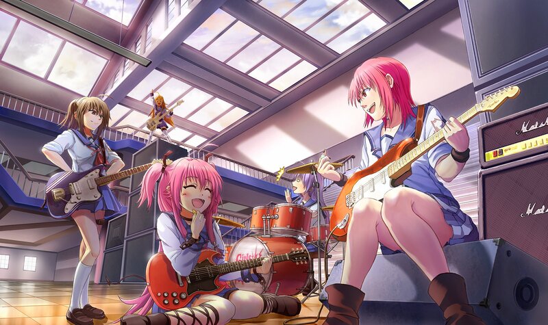 Anime Girls Band — Pink