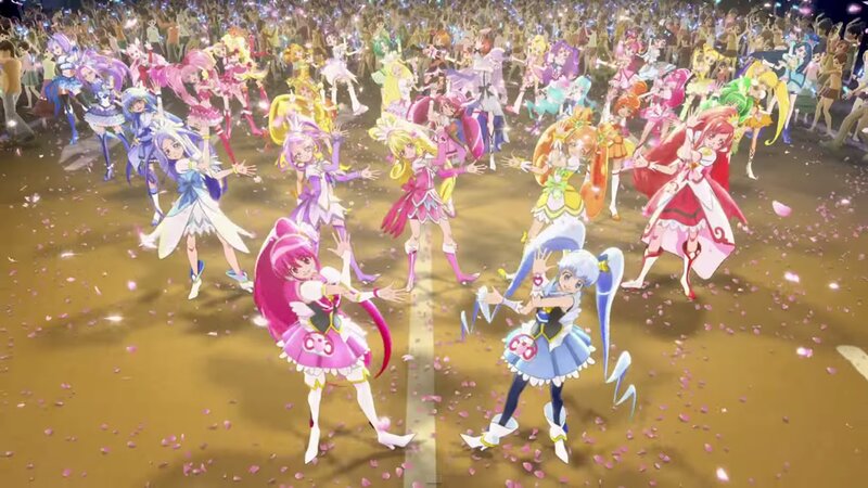Anime Girls Dancing — Pink