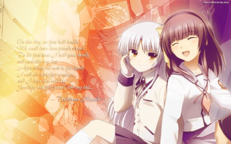 anime girls farewell moment