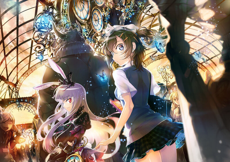 Anime Girls in a Clockwork Hall