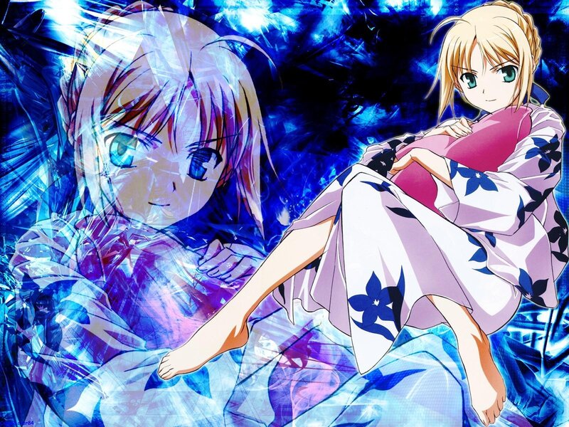anime girls in a dreamy scene