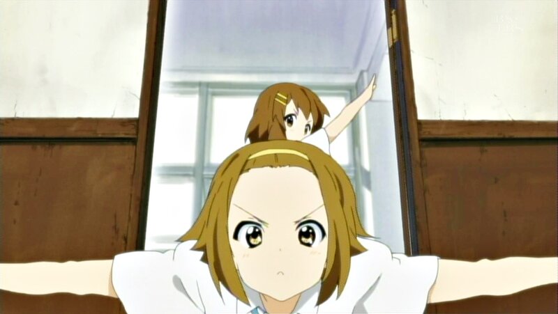 anime girls in a room