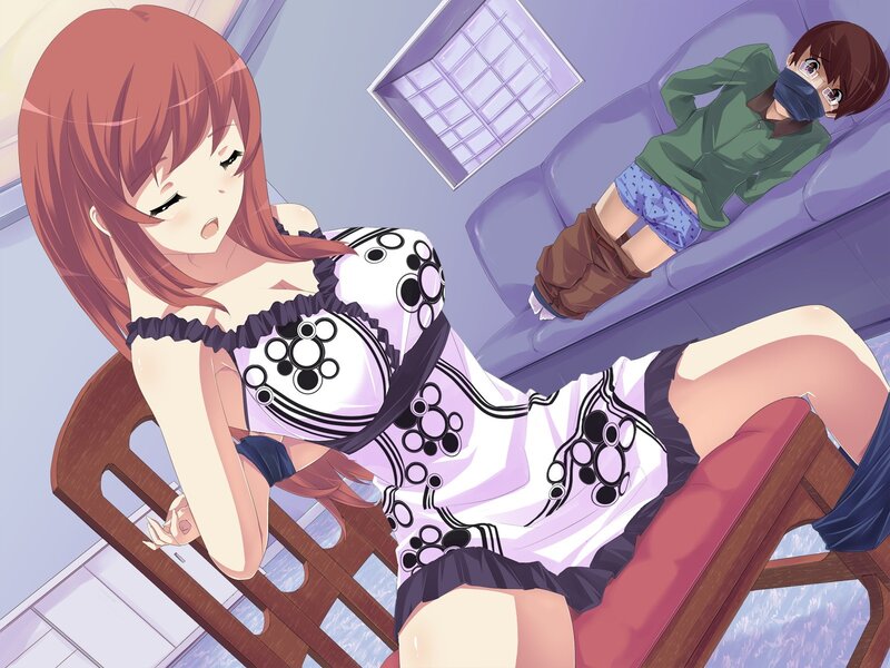 Anime girls in a room