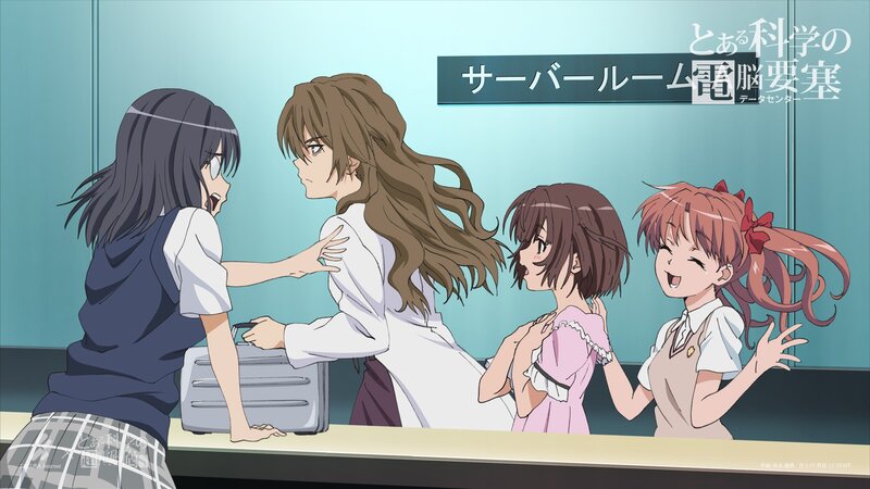 Anime Girls in a Room — Blue