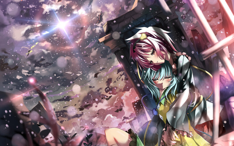Anime girls in a shattered world