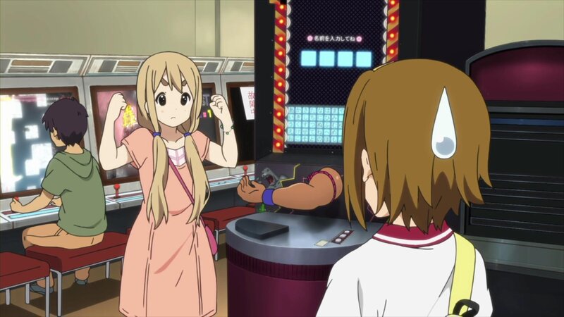 Anime Girls in Arcade — Pink