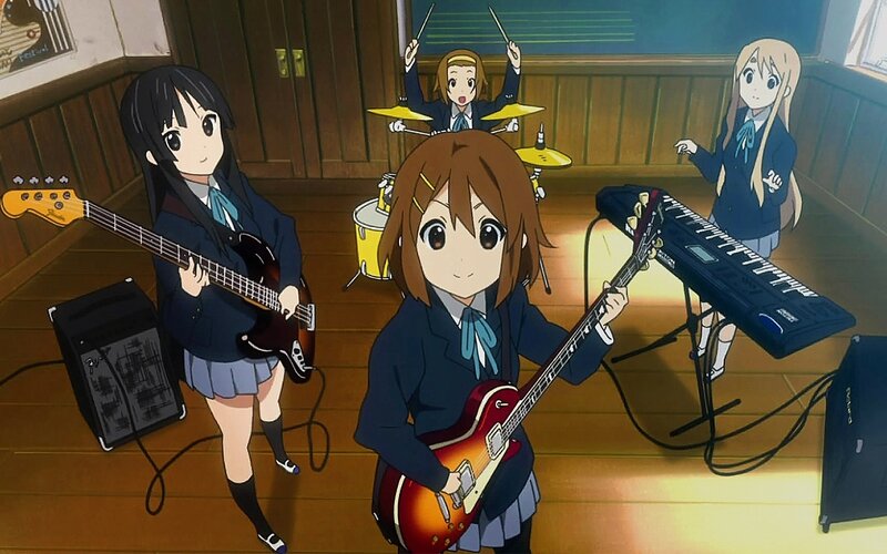 Anime Girls in Band — Blue