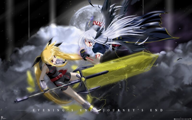 anime girls in battle