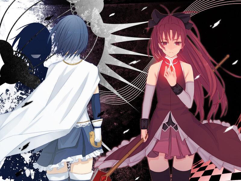 Anime girls in battle