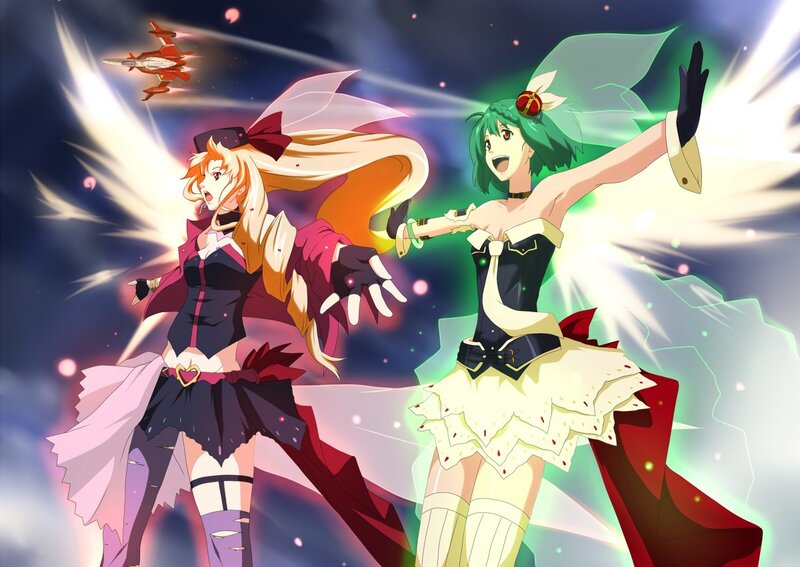 Anime girls in battle