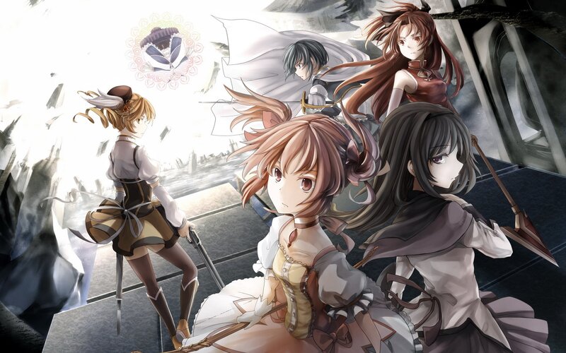 anime girls in battle