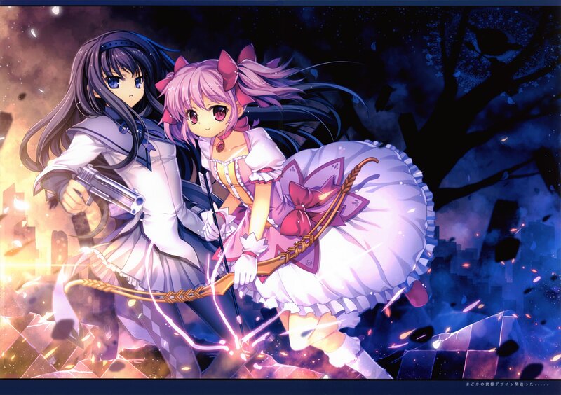 Anime girls in battle