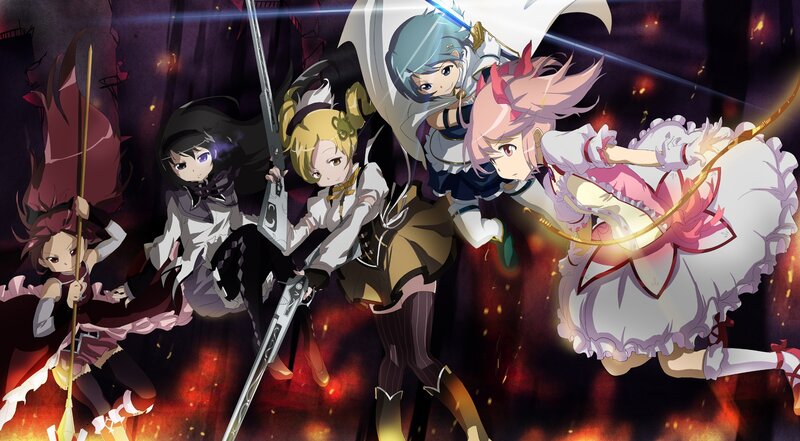 anime girls in battle
