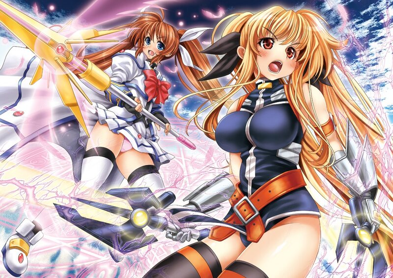 Anime girls in battle