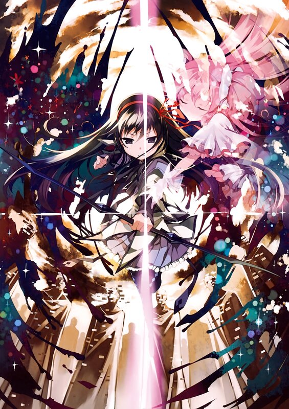 Anime girls in battle