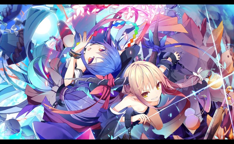 anime girls in battle