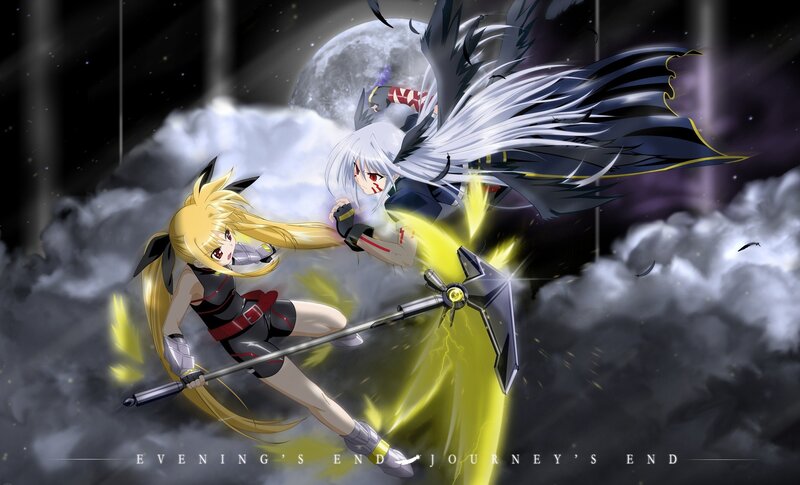 Anime girls in battle