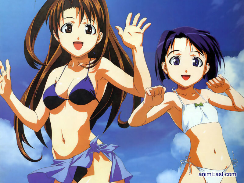 anime girls in bikinis