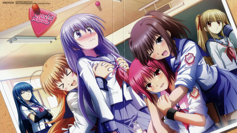anime girls in classroom