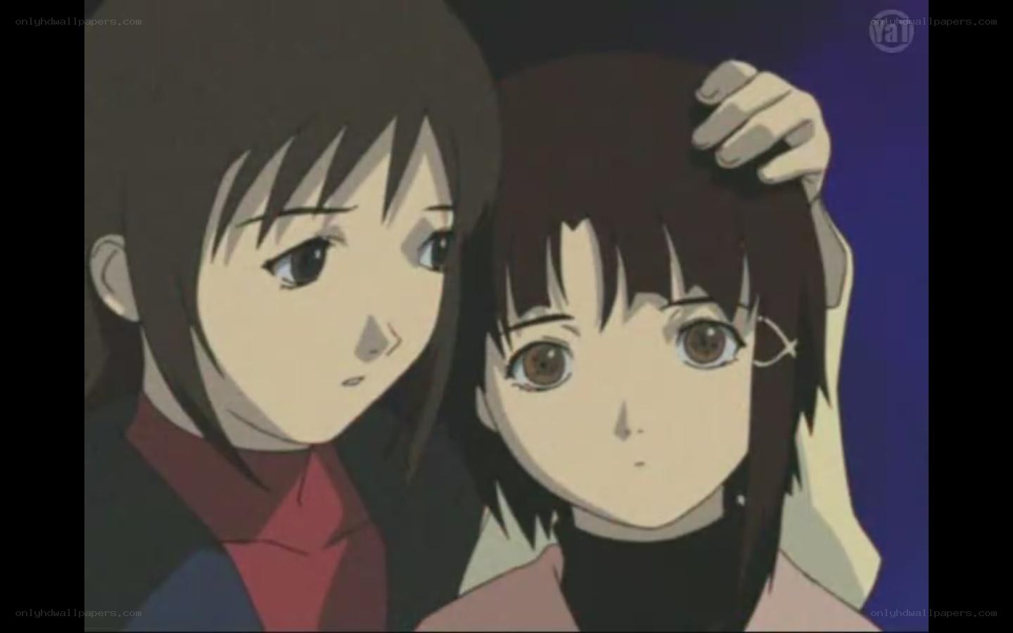 anime girls in close embrace