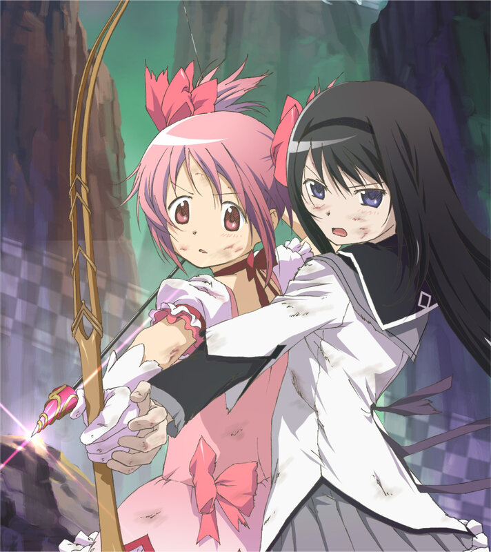 Anime girls in combat