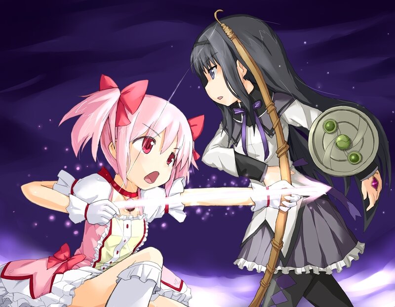 Anime girls in combat