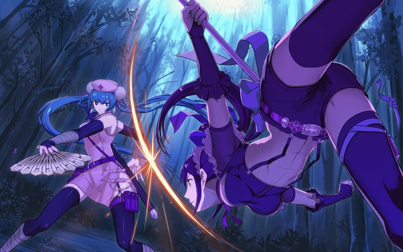 anime girls in combat