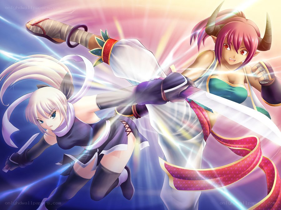 anime girls in combat