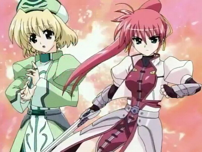 anime girls in combat stance