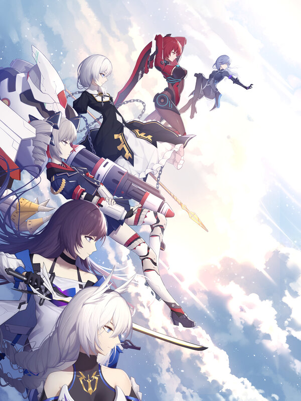 Anime Girls in Combat — White, Dramatic