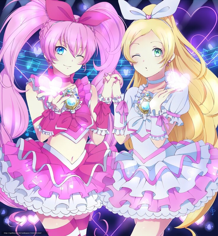 anime girls in concert