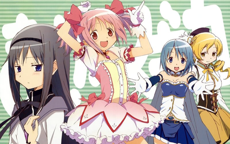 anime girls in costumes