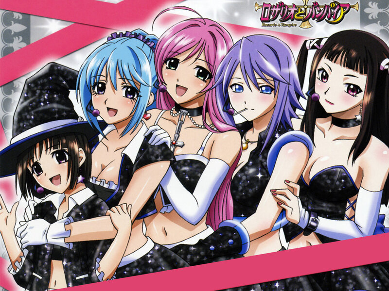 anime girls in costumes