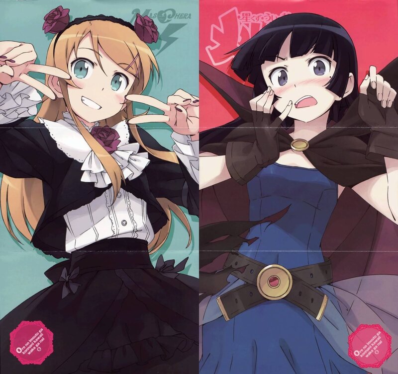 Anime girls in costumes