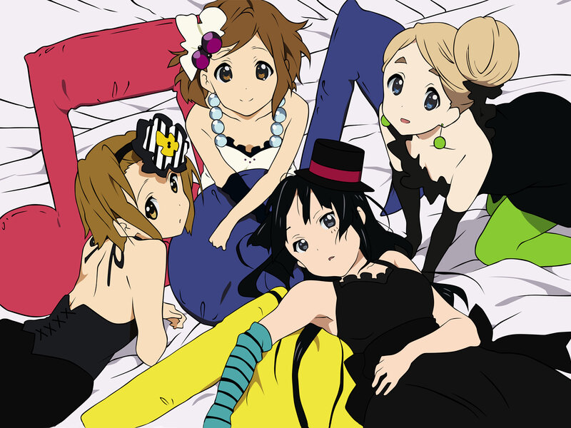 anime girls in costumes