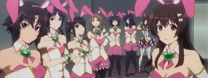 Anime Girls in Costumes — Pink, Neutral