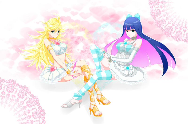 anime girls in cute outfits